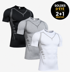 ShapeCurve™ T-shirt | Maintien complet • Discret sous une chemise