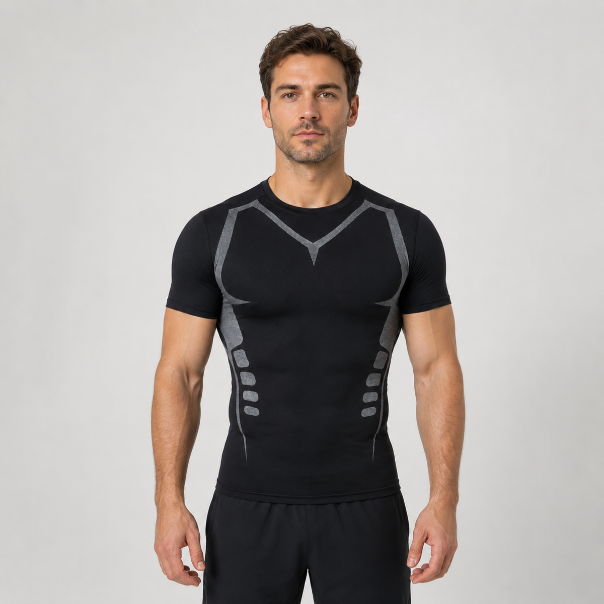 ShapeCurve™ T-shirt | Maintien complet • Discret sous une chemise