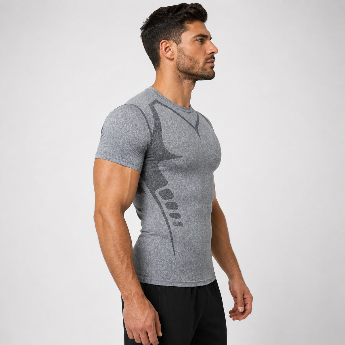 ShapeCurve™ T-shirt | Maintien complet • Discret sous une chemise