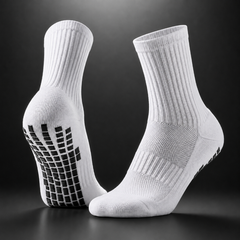 Chaussettes grip de compression — Blanc