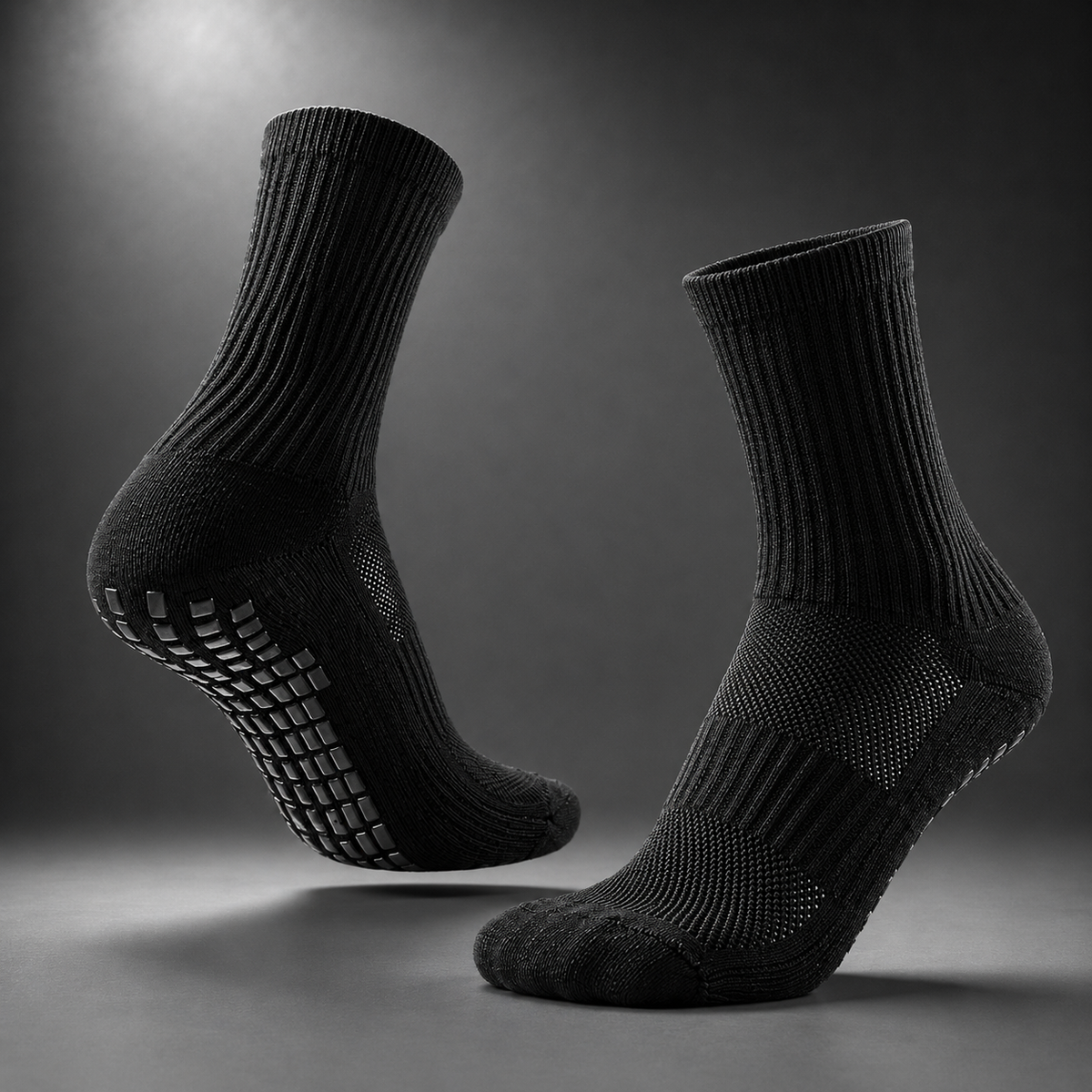 Chaussettes grip de compression — Noir