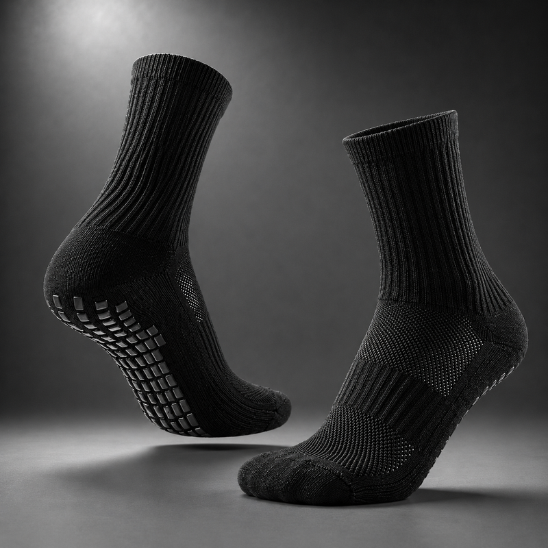 Chaussettes grip de compression — Noir
