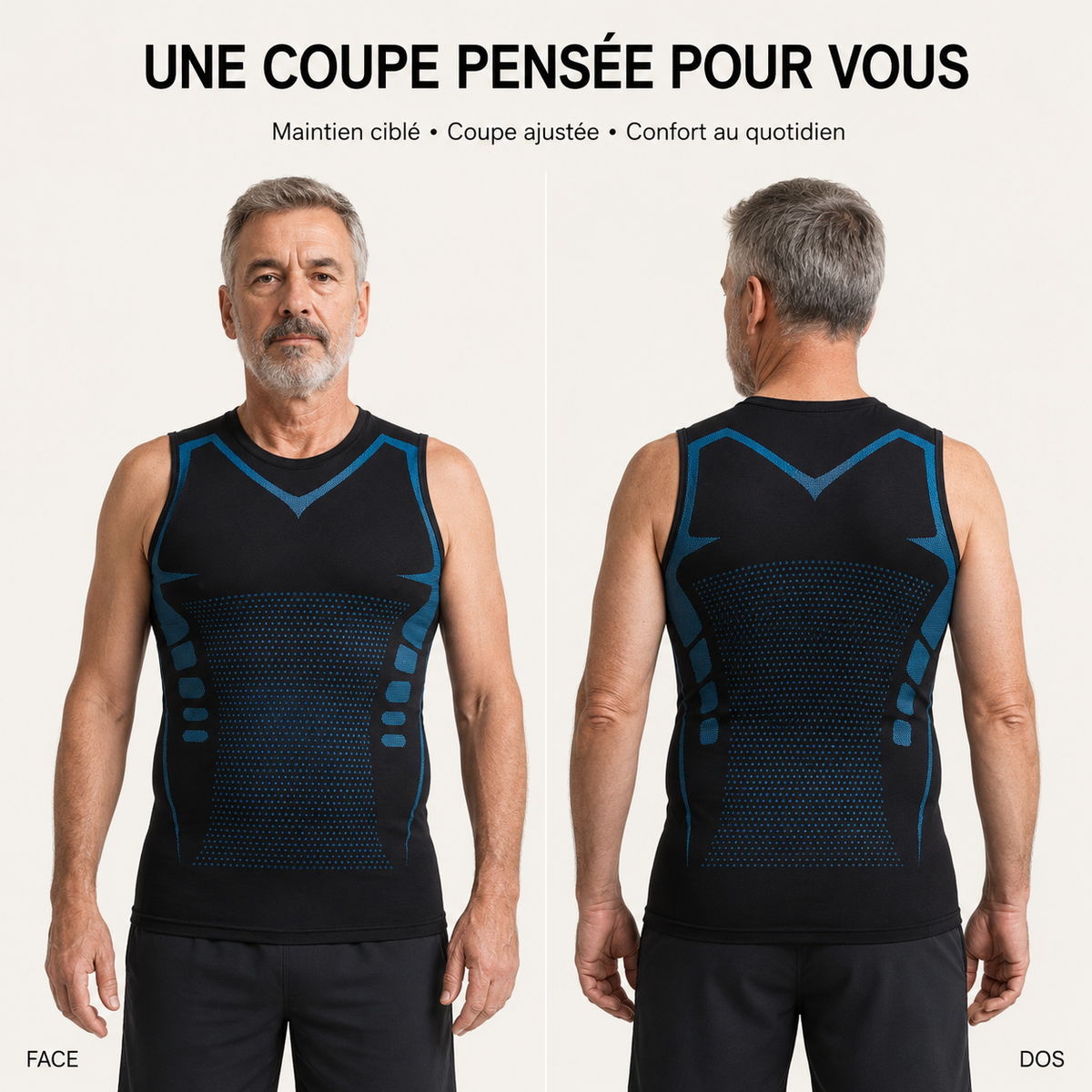 ShapeCurve™ Débardeur | Maintien ciblé • Léger & discret