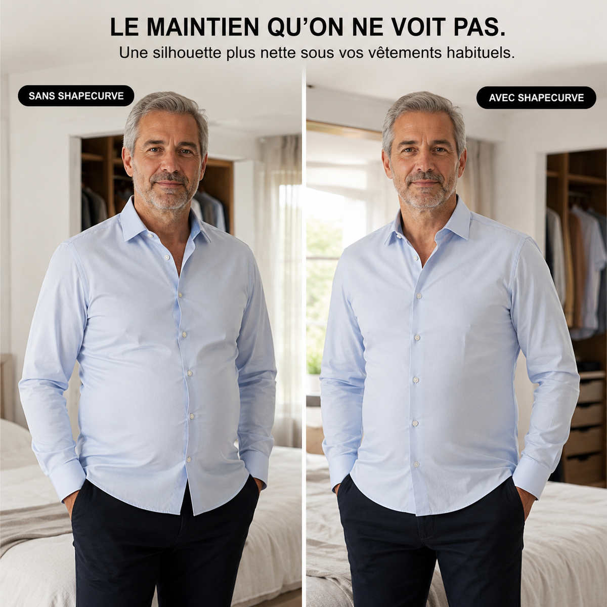 ShapeCurve™ Débardeur | Maintien ciblé • Léger & discret